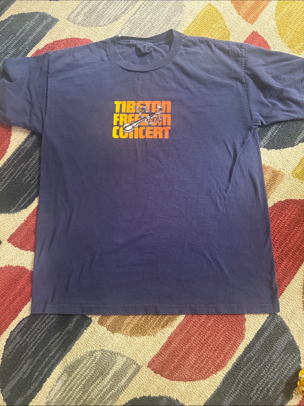 Vintage 1999 Tibetan Freedom Concert tee shirt